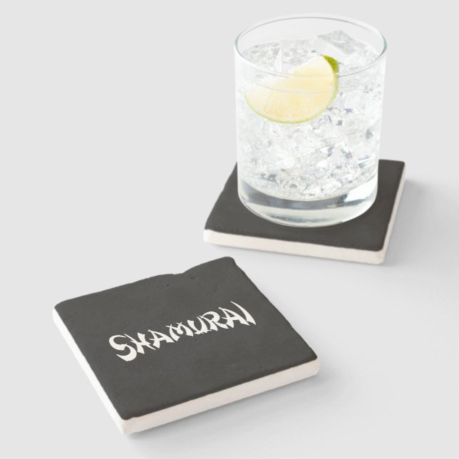 SHAMURAI STONE COASTER (Side)