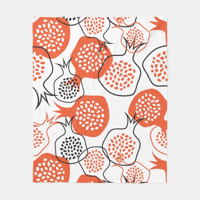 SHANA TOVA CARD,Rosh Hashanah Greeting Card,with h Fleece Blanket (Front)