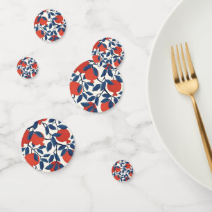 Shana Tova Pomegranate Botanical Design   Elegant Confetti