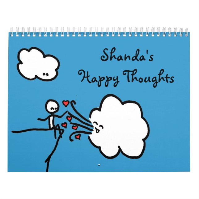 Shanda's Happy Thoughts  Calendar 2014 (Cover)