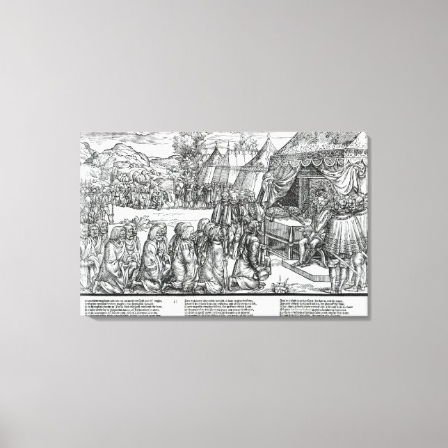 Shane O'Neill rebellious would-be Earl of Canvas Print (Front)