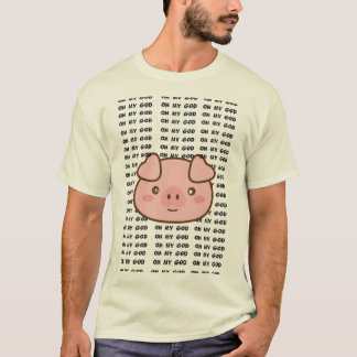 Shane Pig Oh mon Dieu T-shirt cocho - style Dawson