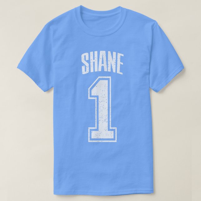 Shane Supporter Number 1 Greatest Fan  T-Shirt (Design Front)