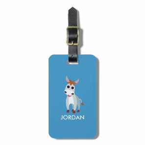 Shane the Donkey Luggage Tag