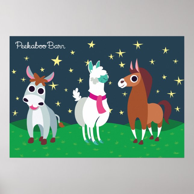 Shane, Tommy, and Zora at Night Poster (Front)