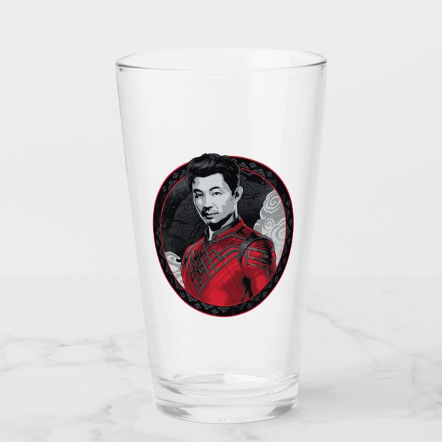 Shang-Chi Circular Portrait Glass (Front)
