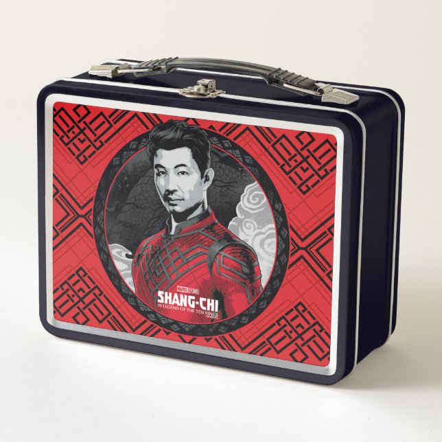 Shang-Chi Circular Portrait Metal Lunch Box (Front)