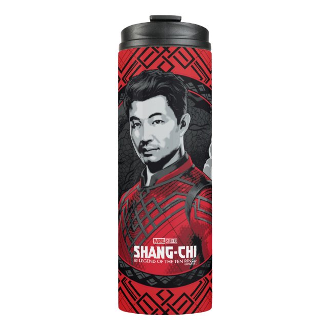 Shang-Chi Circular Portrait Thermal Tumbler (Front)