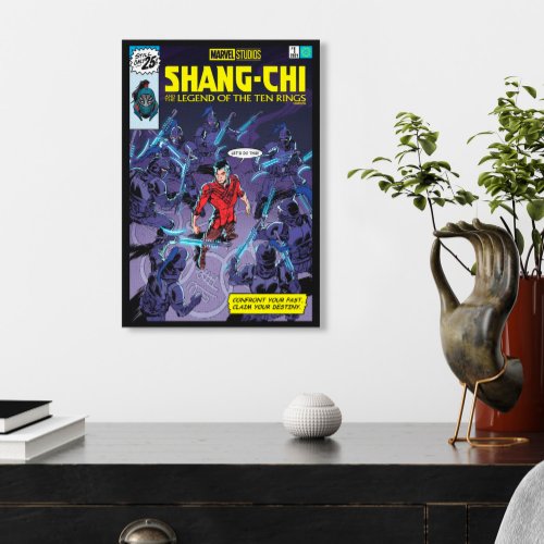 Shang_Chi Homage Comic Cover Canvas Print