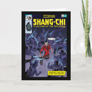 Shang-Chi Homage Comic Cover Card