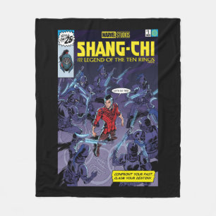 Shang-Chi Homage Comic Cover Fleece Blanket