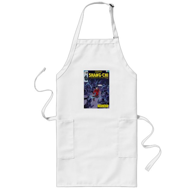 Shang-Chi Homage Comic Cover Long Apron (Front)