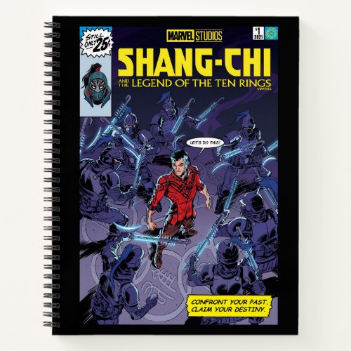Shang_Chi Homage Comic Cover Notebook