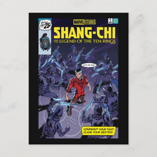 Shang_Chi Homage Comic Cover Postcard