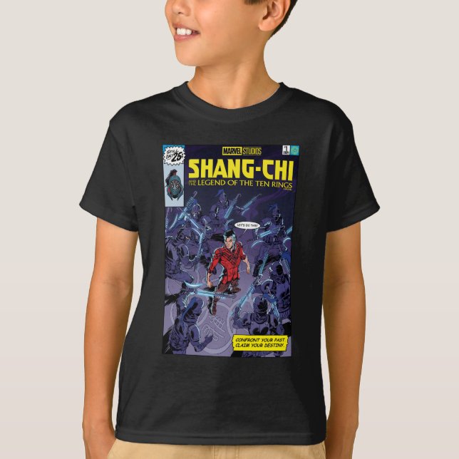 Shang-Chi Homage Comic Cover T-Shirt (Front)