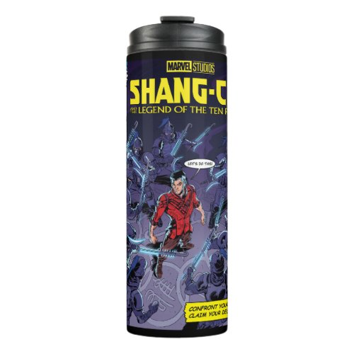 Shang_Chi Homage Comic Cover Thermal Tumbler