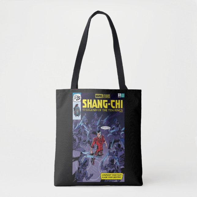 Shang-Chi Homage Comic Cover Tote Bag (Front)