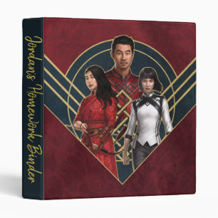 Shang-Chi, Katy, & Xialing 3 Ring Binder