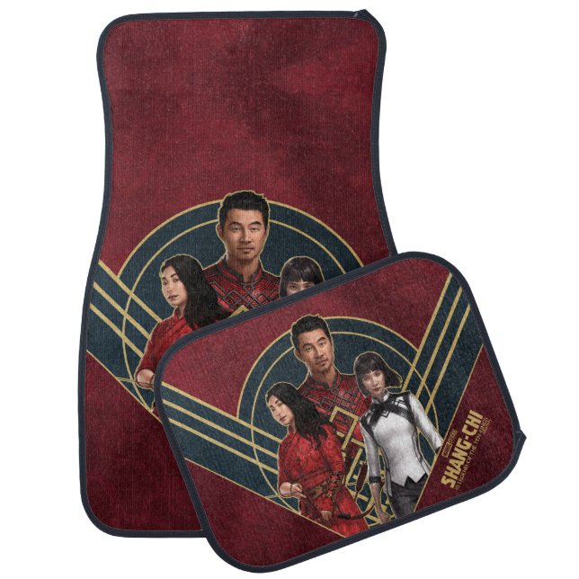 Shang-Chi, Katy, & Xialing Car Floor Mat (Set)