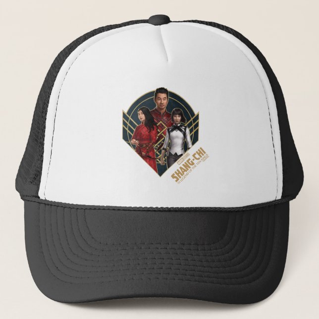 Shang-Chi, Katy, & Xialing Trucker Hat (Front)
