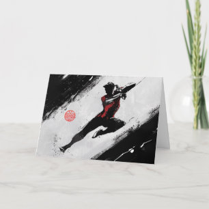 Shang-Chi Kick Illustration Card