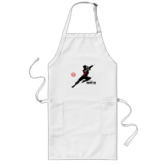 Shang-Chi Kick Illustration Long Apron