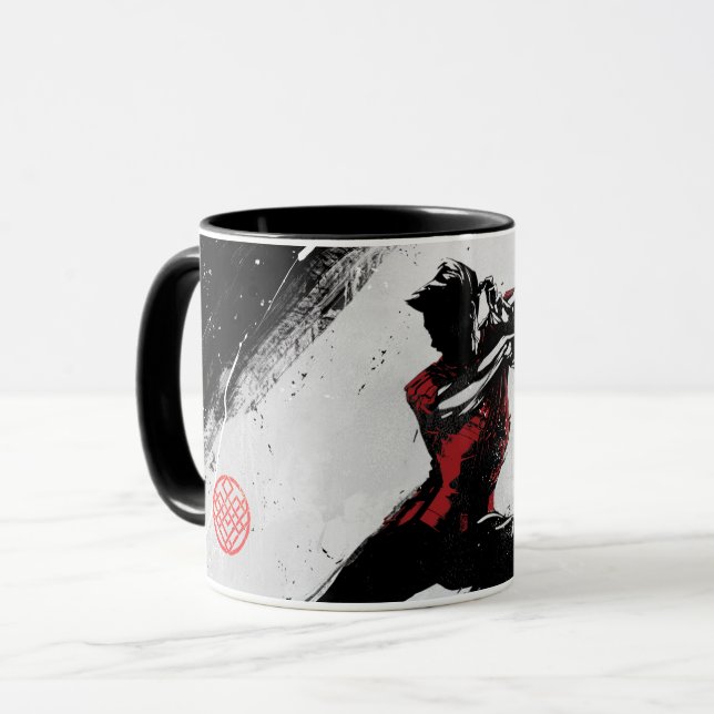 Shang-Chi Kick Illustration Mug (Front Left)