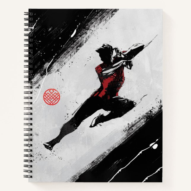 Shang-Chi Kick Illustration Notebook (Front)