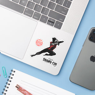 Shang-Chi Kick Illustration Sticker