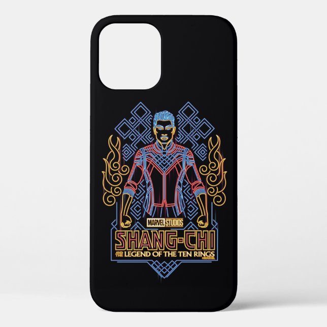 Shang-Chi Neon Light Graphic Case-Mate iPhone Case (Back)