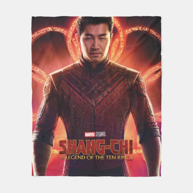 Shang-Chi Theatrical Art Fleece Blanket (Front)