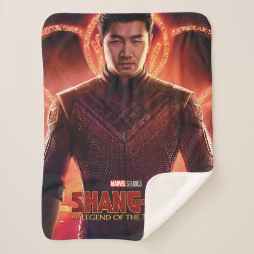Shang_Chi Theatrical Art Sherpa Blanket