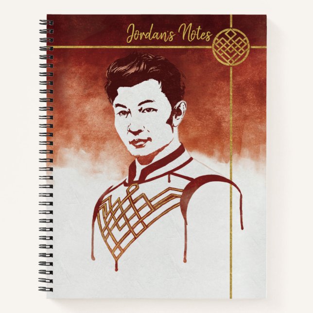 Shang-Chi Watercolor Portrait Notebook (Front)