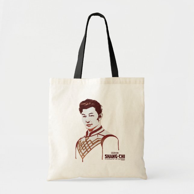 Shang-Chi Watercolor Portrait Tote Bag (Front)