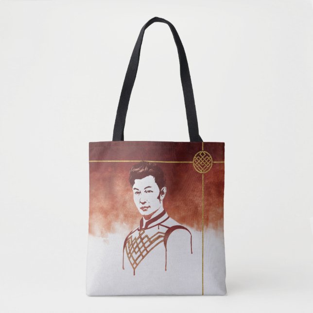 Shang-Chi Watercolor Portrait Tote Bag (Front)
