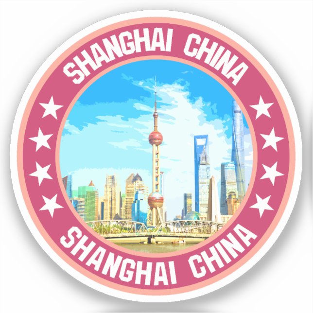 Shangai                                            sticker (Front)
