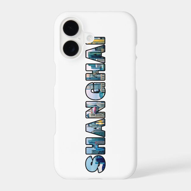 Shanghai China Iphone Case (Back)