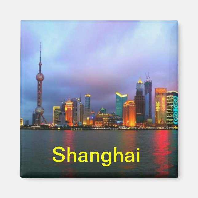 Shanghai China magnet (Front)