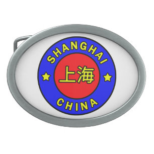 Shanghai China Oval Belt Buckle