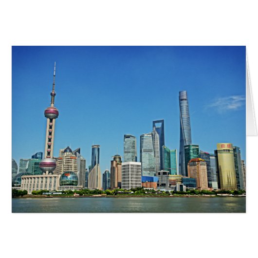 Shanghai, China - View from the Bund (Front Horizontal)
