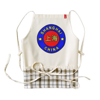 Shanghai China Zazzle HEART Apron