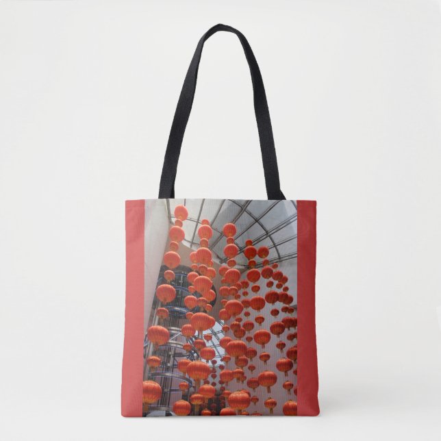 Shanghai Lantern Tote Bag (Front)