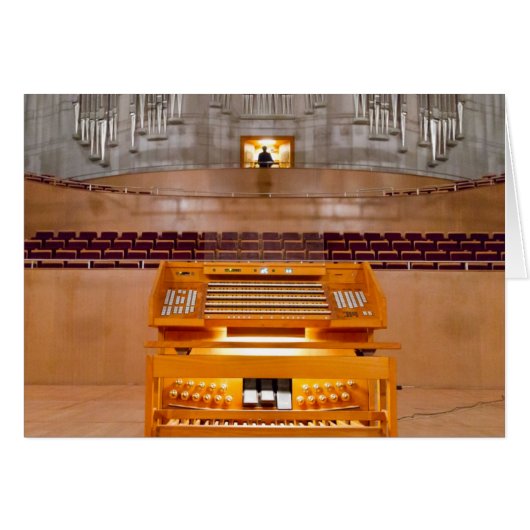 Shanghai pipe organ cards (Front Horizontal)