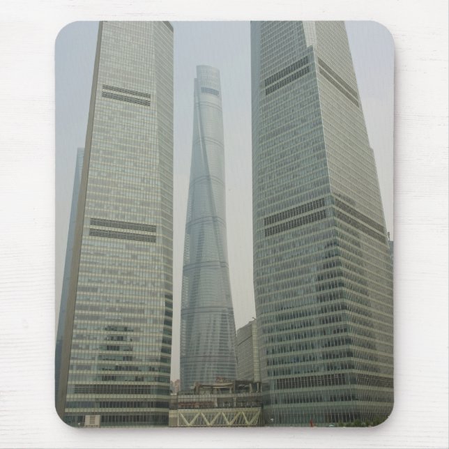 Shanghai Tower -Lujiazui, Pudong - Shanghai, China Mouse Pad (Front)