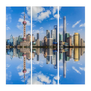 Shanghai Triptych Wall Art