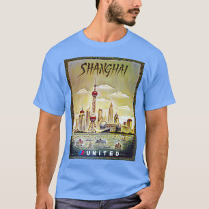 Shanghai vintage travel poster T-Shirt