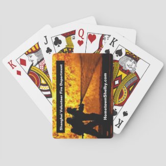 Shanghai Volunteer Fire Department Playing Cards
