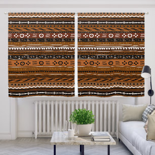 Shango African Print Blackout Curtains