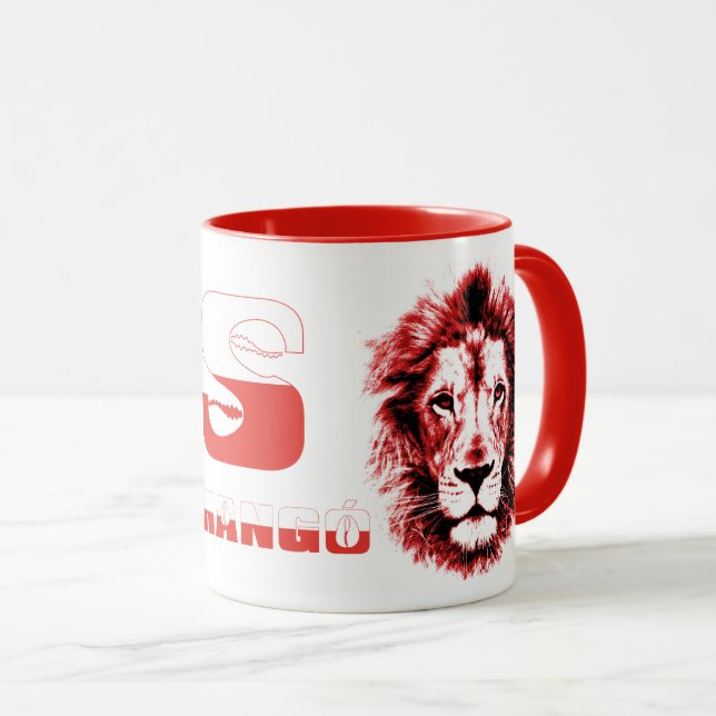 Shango Lion king mug TwoTone (Front Right)