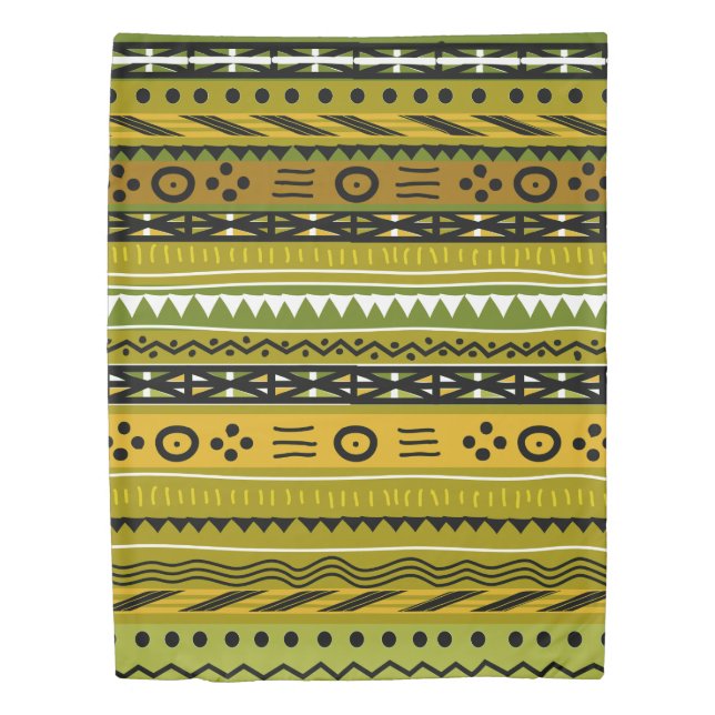 Shango Tribal Duvet Cover (Front)